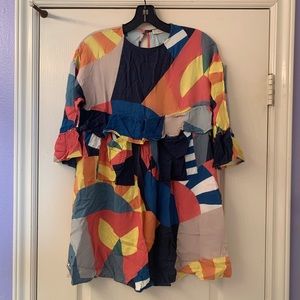 Stella McCartney Girls Colorful Abstract Dress